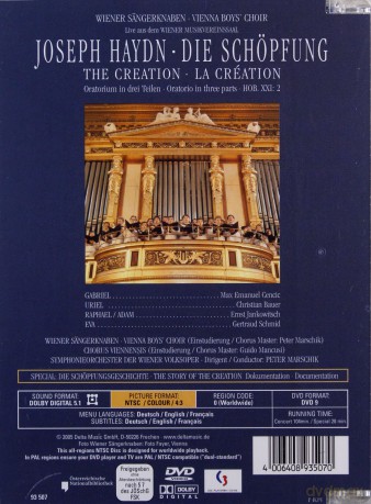 Joseph Haydn (1732-1809): Die Schopfung [DVD]