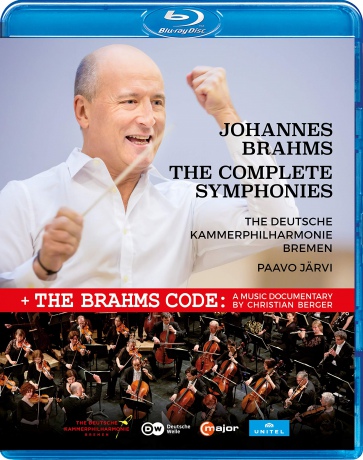Johannes Brahms (1833-1897): Symphonien Nr.1-4 [Blu-Ray]