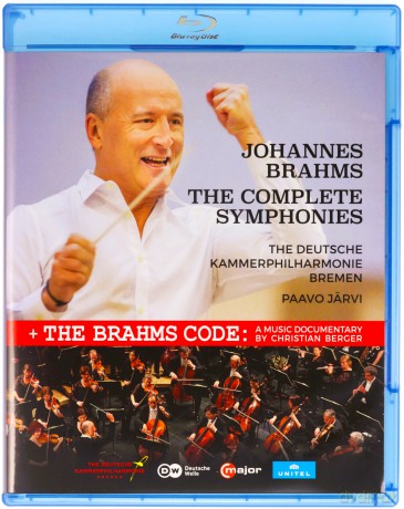 Johannes Brahms (1833-1897): Symphonien Nr.1-4 [Blu-Ray]