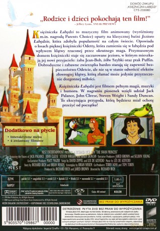 Księżniczka Łabędzi Trylogia [3DVD]