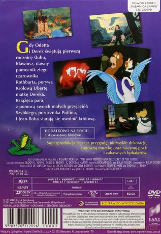 Księżniczka Łabędzi Trylogia [3DVD]