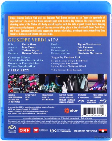 Giuseppe Verdi (1813-1901): Aida [Blu-Ray]