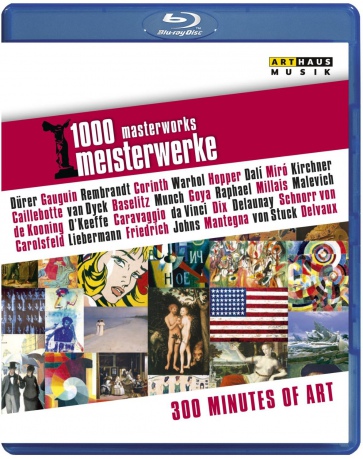 1000 Meisterwerke - 300 Minutes of Art [Blu-Ray]