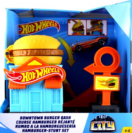 Hot Wheels City Kaskaderska Burgerownia