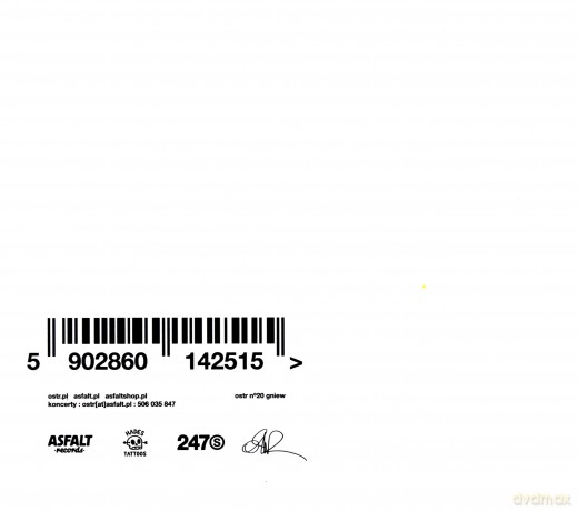 Gniew wersja C O.S.T.R. CD