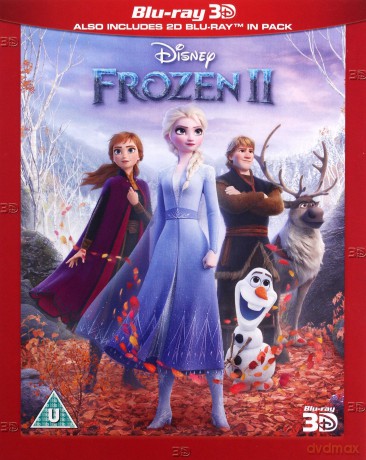 Frozen II (Kraina lodu II) (Disney) [Blu-Ray 3D]+[Blu-Ray]