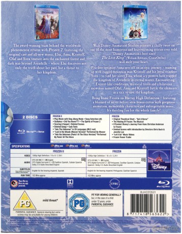Frozen I-II (Kraina lodu 1-2) (Disney) [2xBlu-Ray]