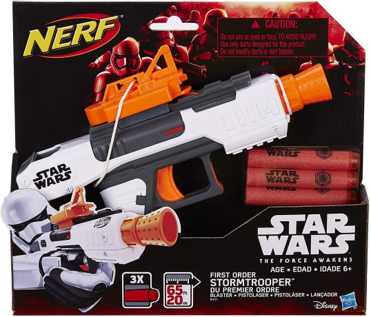 Pistolet NERF Star Wars Stormtrooper + 3 Strzałki