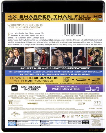 The Gentlemen (Dżentelmeni) [Blu-Ray 4K]+[Blu-Ray]