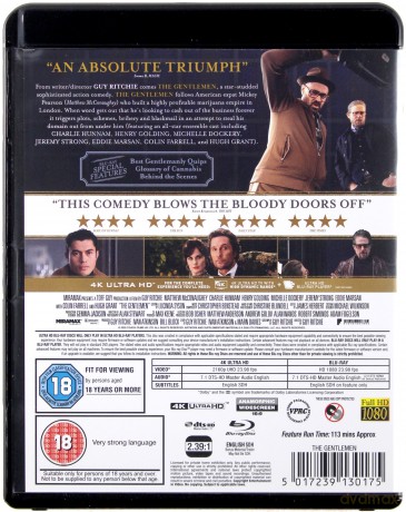 The Gentlemen (Dżentelmeni) [Blu-Ray 4K]+[Blu-Ray]