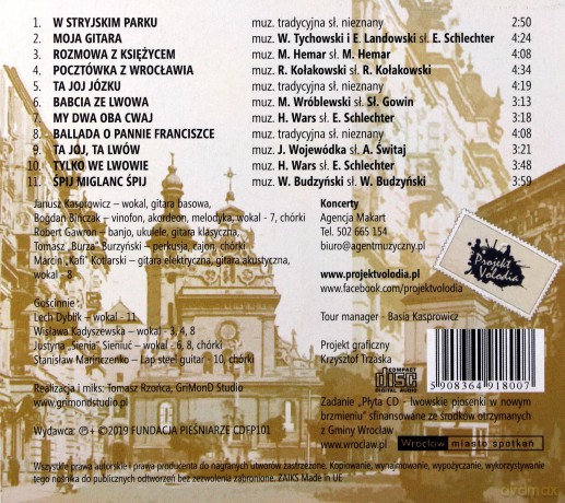 Projekt Volodia: Pocztówka ze Lwowa [CD]
