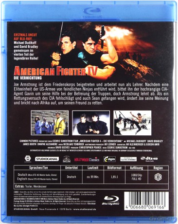 American Ninja 4: The Annihilation (Amerykański ninja 4) [Blu-Ray]