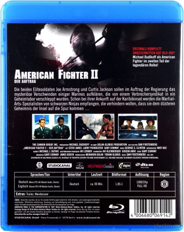 American Ninja 2: The Confrontaion (Amerykański ninja 2) [Blu-Ray]