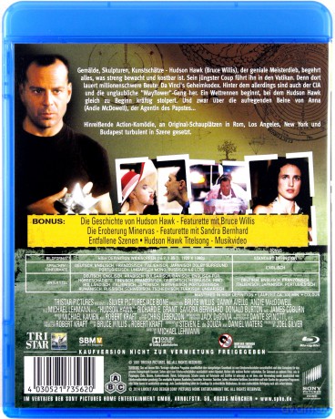 Hudson Hawk [Blu-Ray]