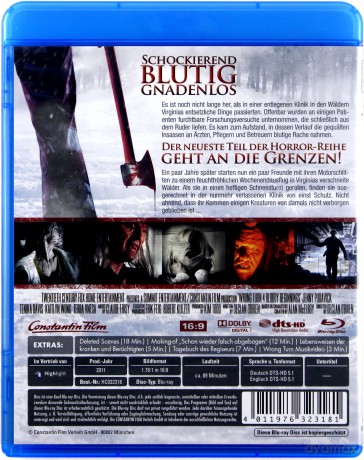 Wrong Turn 4: Bloody Beginnings (Droga bez powrotu 4: Krwawe początki) [Blu-Ray]