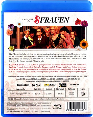 8 femmes (8 kobiet) [Blu-Ray]