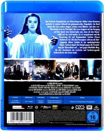 Lifeforce (Siła witalna) [Blu-Ray]