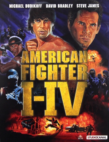 American Ninja 1-4 (Amerykański Ninja 1-4) [BOX] [4xBlu-Ray]