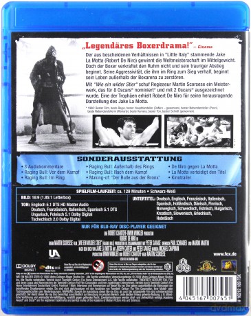 Wściekły Byk [Blu-Ray]