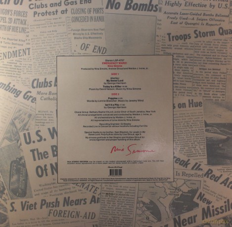 Nina Simone: Emergency Ward [Winyl]