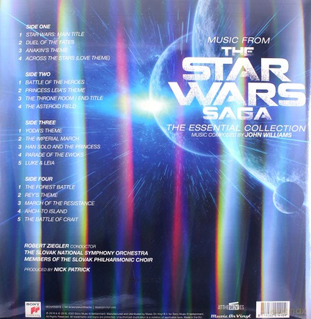 Music From The Star Wars Saga - The Essential Collection (Flaming) [2xWinyl]