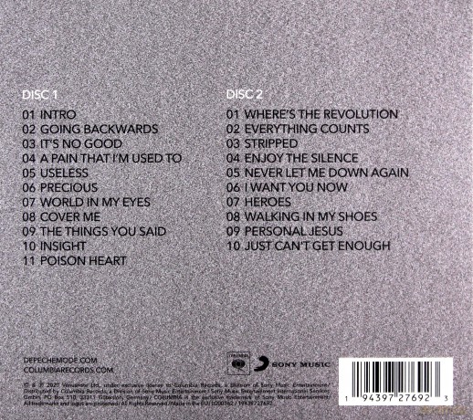 Depeche Mode: Live Spirits Soundtrack [2CD]