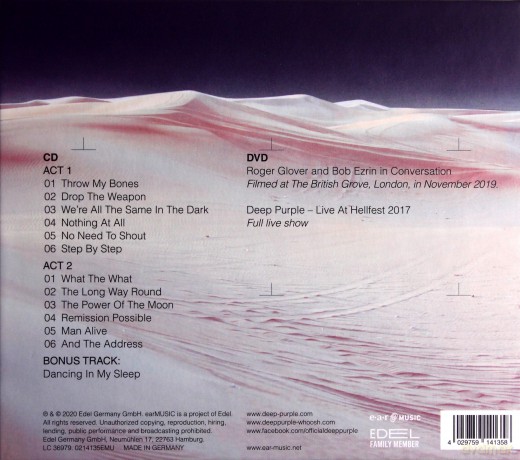 Deep Purple: Whoosh! (Mediabook) [CD]+[DVD]