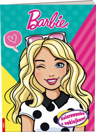 Barbie Kolorowanka z naklejkami [KSIĄŻKA]