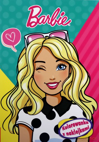Barbie Kolorowanka z naklejkami [KSIĄŻKA]