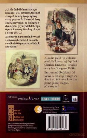 Godnio pieśń - Dickens Charles [KSIĄŻKA]
