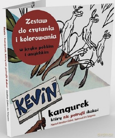 Kevin kangurek, który nie potrafił skakać - Jonathan Elabor, Tim Tsinganos [KSIĄŻKA]