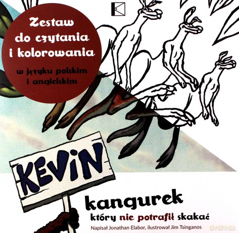 Kevin kangurek, który nie potrafił skakać - Jonathan Elabor, Tim Tsinganos [KSIĄŻKA]