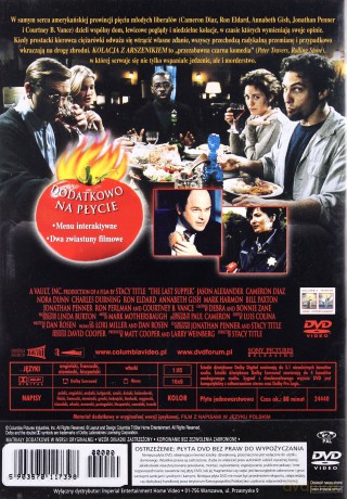 Kolacja z arszenikiem [DVD]