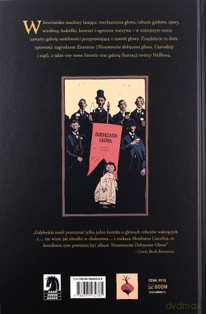 Niesamowita Dokręcana Głowa i inne kurioza - Mike Mignola [KOMIKS]