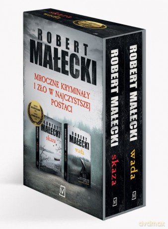 Pakiet Małecki: Skaza, Wada - Robert Małecki [KSIĄŻKA]
