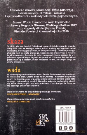 Pakiet Małecki: Skaza, Wada - Robert Małecki [KSIĄŻKA]