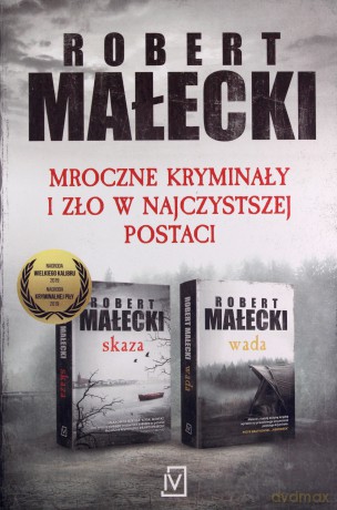 Pakiet Małecki: Skaza, Wada - Robert Małecki [KSIĄŻKA]
