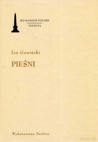Pieśni - Jan Gawiński [KSIĄŻKA]