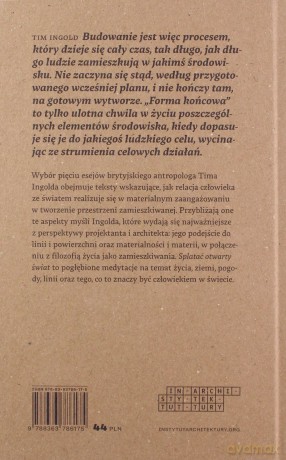 Splatać otwarty świat - Tim Ingold [KSIĄŻKA]