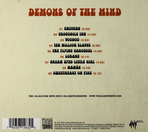 The Alligator Wine: Demons Of The Mind (digipack) [CD]