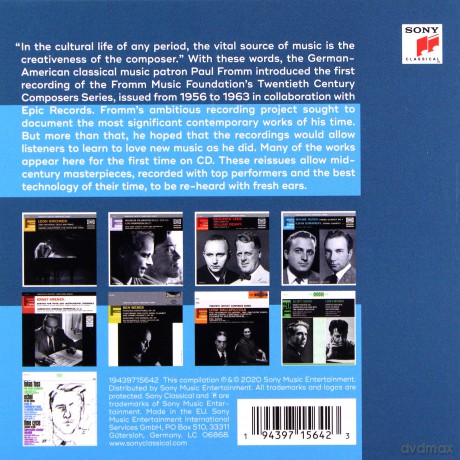 Fromm Music Foundation Twentieth Century Composer Series [10CD]