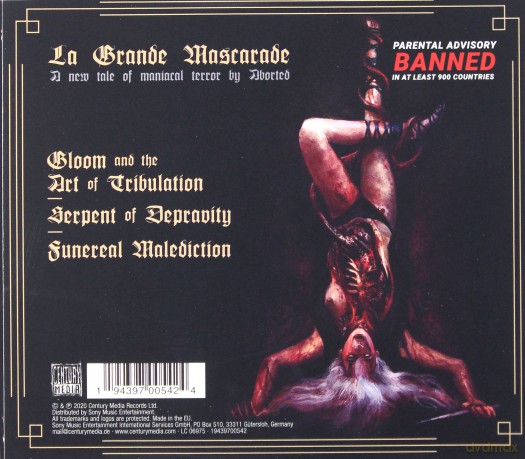 Aborted: La Grande Mascarade - EP (digipack) [CD]