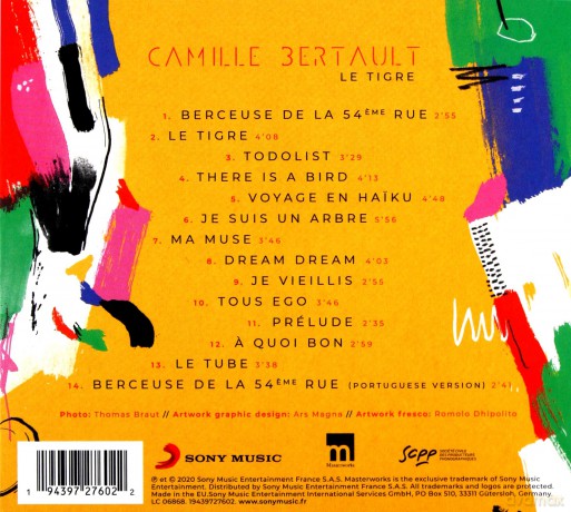 Camille Bertault: Le tigre [CD]