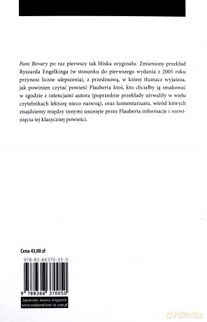 Pani Bovary - Gustave Flaubert [KSIĄŻKA]