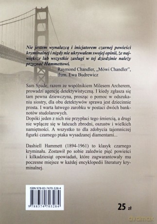 Sokół maltański - Hammett Dashiell [KSIĄŻKA]