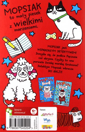 Mopsiak jest detektywem - Pamela Butchart [KSIĄŻKA]