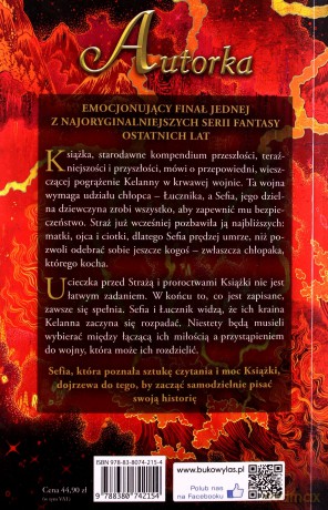 Autorka Trylogia Morze atramentu i złota (Tom 3) - Traci Chee [KSIĄŻKA]