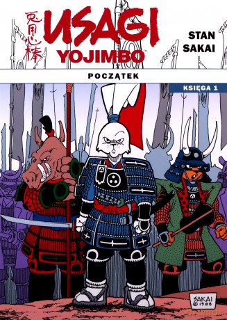 Usagi Yojimbo Początek księga 1 - Stan Sakai [KOMIKS]
