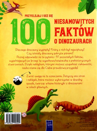 100 niesamowitych faktów o dinozaurach [KSIĄŻKA]