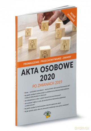 Akta osobowe 2020 - Wrońska-Zblewska Katarzyna, Frączek Monika [KSIĄŻKA]
